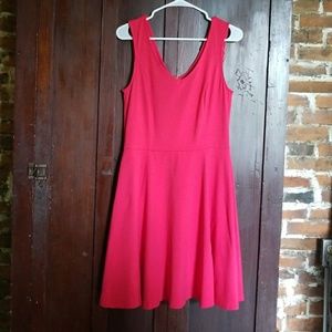 Hot Pink Cynthia Rowley Skater Dress, Size 8